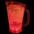 60 to 70 Oz. Light Up Pitcher w/ Red Dome & White LED